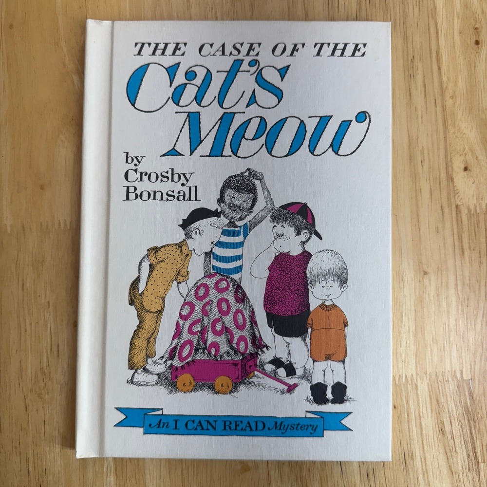 The Case of the Cats Meow An I Can Read Mystery by Crosby‎ Bonsall 1965